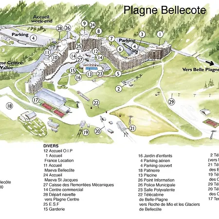 Saint Jacques A - Pour 4 Personnes 26 * Macot-la-Plagne